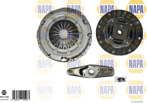 NAPA NCL1126 - Kit d'embrayage droxauto.com