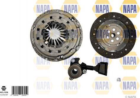 NAPA NCL1236 - Kit d'embrayage droxauto.com