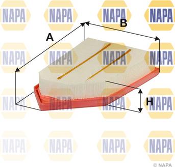 NAPA NFA1480 - Filtre à air droxauto.com