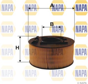 NAPA NFA1521 - Filtre à air droxauto.com