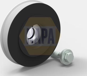 NAPA NTV1001 - Poulie, vilebrequin droxauto.com