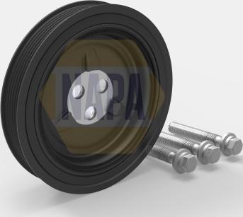 NAPA NTV1007 - Poulie, vilebrequin droxauto.com