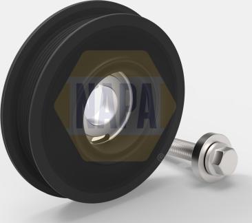 NAPA NTV1038 - Poulie, vilebrequin droxauto.com