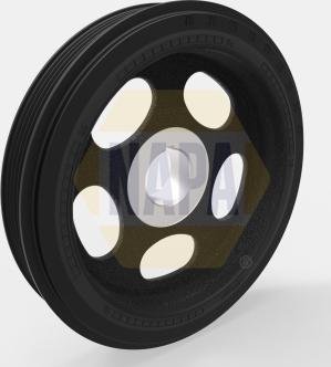 NAPA NTV1143 - Poulie, vilebrequin droxauto.com