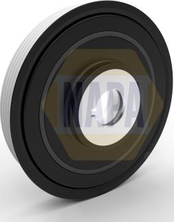 NAPA NTV1100 - Poulie, vilebrequin droxauto.com