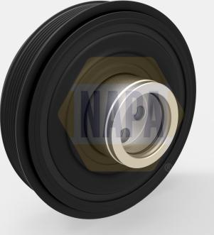 NAPA NTV1137 - Poulie, vilebrequin droxauto.com