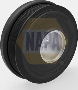 NAPA NTV1128 - Poulie, vilebrequin droxauto.com