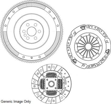 NATIONAL CK10425F - Kit adaptateur, embrayage droxauto.com