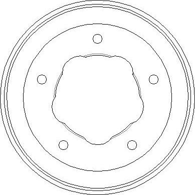 NATIONAL NDR009 - Tambour de frein droxauto.com