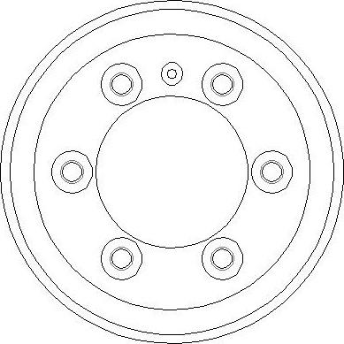 NATIONAL NDR037 - Tambour de frein droxauto.com
