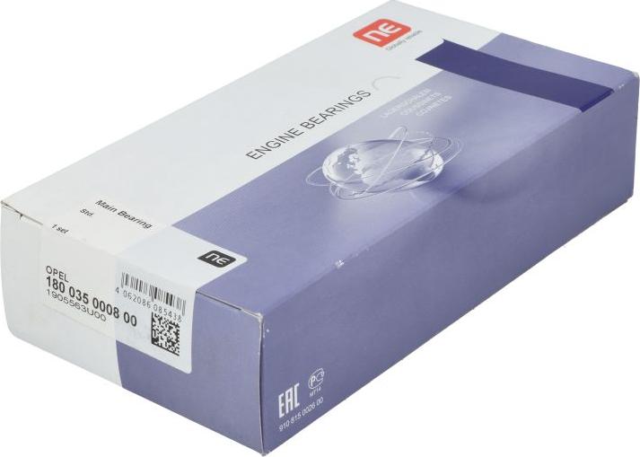 NE 180035000800 - Kit de coussinet de vilebrequin droxauto.com