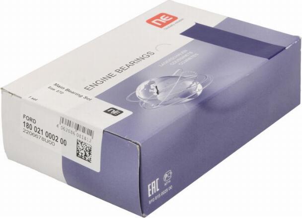 NE 180021000200 - Kit de coussinet de vilebrequin droxauto.com