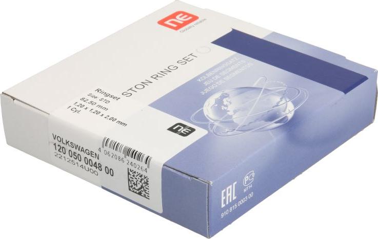 NE 120050004800 - Jeu de segments de pistons droxauto.com