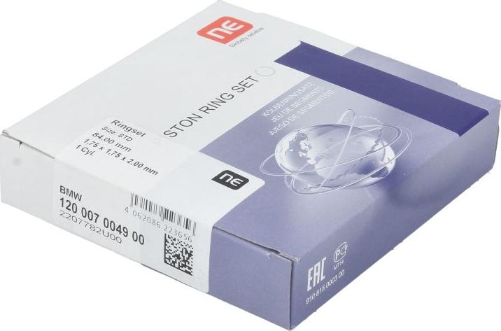 NE 120007004900 - Jeu de segments de pistons droxauto.com