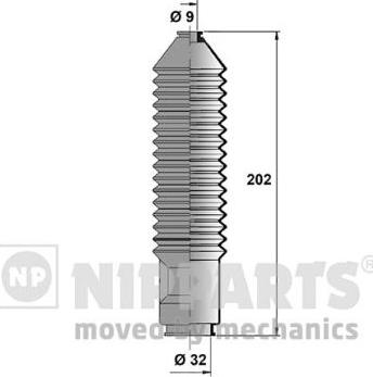 Nipparts J2841004 - Jeu de joints-soufflets, direction droxauto.com