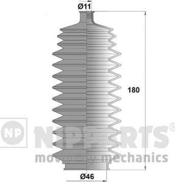 Nipparts J2841011 - Jeu de joints-soufflets, direction droxauto.com