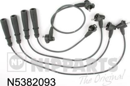 Nipparts N5382093 - Kit de câbles d'allumage droxauto.com
