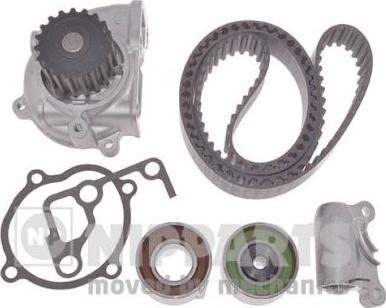 Nipparts N1163000 - Pompe à eau + kit de courroie de distribution droxauto.com