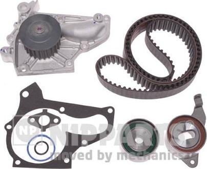 Nipparts N1162002 - Pompe à eau + kit de courroie de distribution droxauto.com