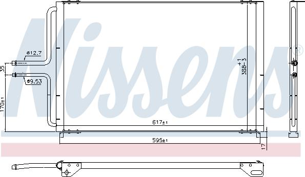 NISSENS 940997 - Condensateur, climatisation droxauto.com