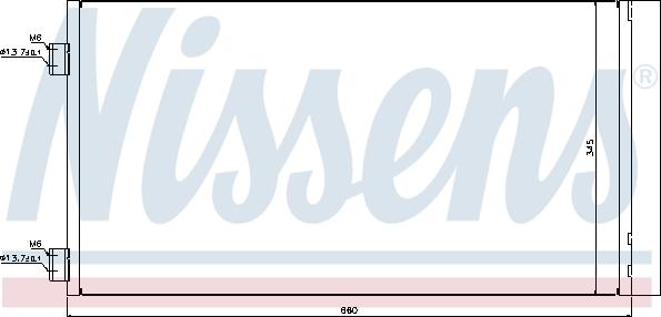 NISSENS 940204 - Condensateur, climatisation droxauto.com