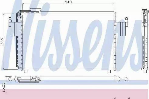 NISSENS 94102 - Condensateur, climatisation droxauto.com