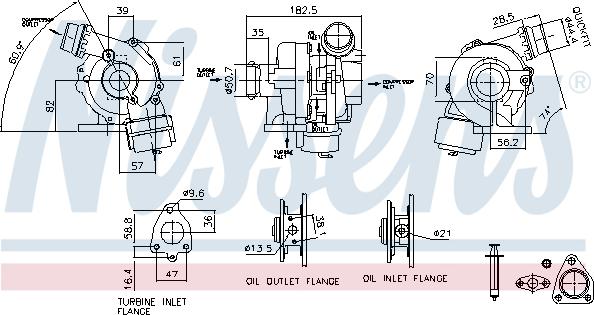 NISSENS 93411 - Turbocompresseur, suralimentation droxauto.com