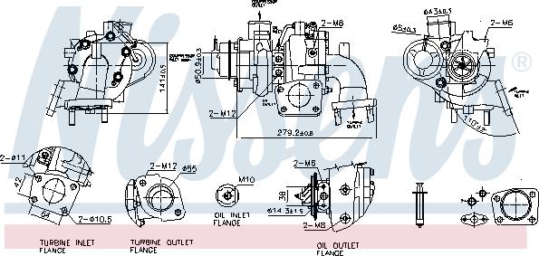 NISSENS 93642 - Turbocompresseur, suralimentation droxauto.com