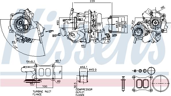 NISSENS 93631 - Turbocompresseur, suralimentation droxauto.com
