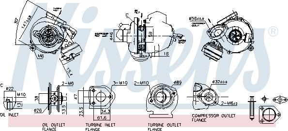 NISSENS 93140 - Turbocompresseur, suralimentation droxauto.com
