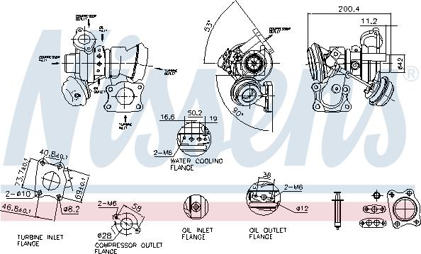 NISSENS 93283 - Turbocompresseur, suralimentation droxauto.com