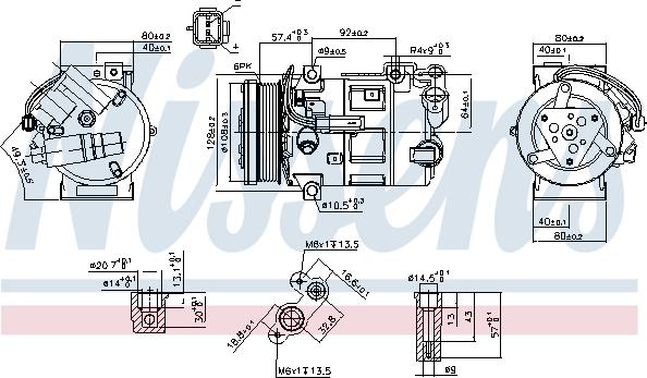 NISSENS 890210 - Compresseur, climatisation droxauto.com