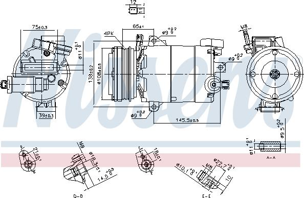 NISSENS 890794 - Compresseur, climatisation droxauto.com