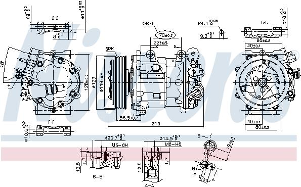 NISSENS 89362 - Compresseur, climatisation droxauto.com