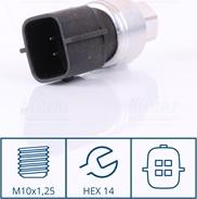 NISSENS 301002 - Pressostat, climatisation droxauto.com