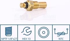 NISSENS 207036 - Sonde de température, liquide de refroidissement droxauto.com
