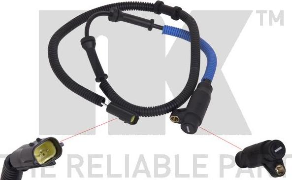 NK 293520 - Capteur, vitesse de roue droxauto.com