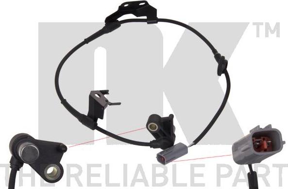 NK 293206 - Capteur, vitesse de roue droxauto.com