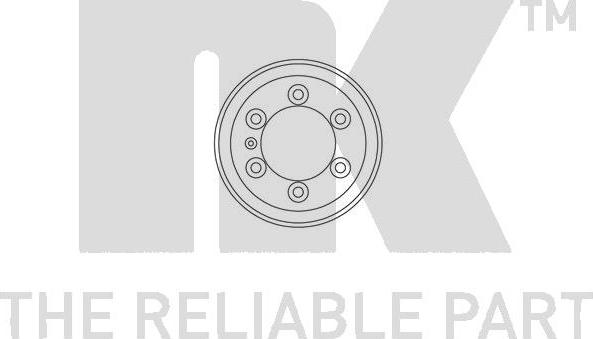 NK 262507 - Tambour de frein droxauto.com