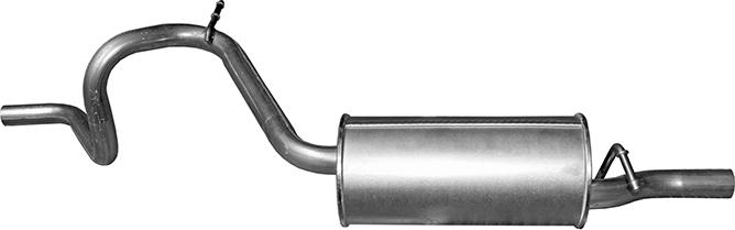 NOVAK 07.886 - Silencieux arrière droxauto.com