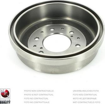 NPS D340O01 - Tambour de frein droxauto.com