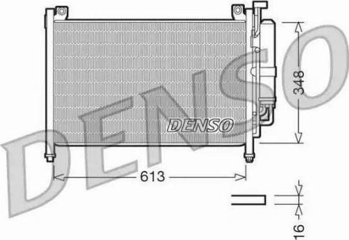 NPS DCN44002 - Condensateur, climatisation droxauto.com