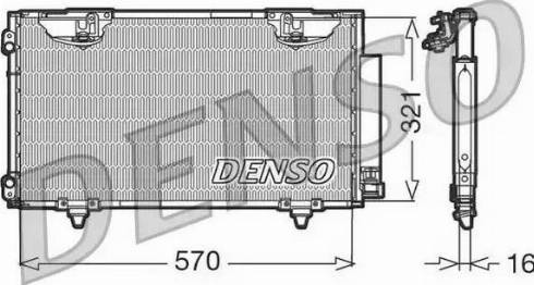 NPS DCN50010 - Condensateur, climatisation droxauto.com