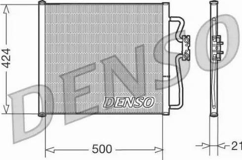 NPS DCN05007 - Condensateur, climatisation droxauto.com
