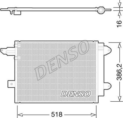 NPS DCN02005 - Condensateur, climatisation droxauto.com