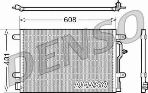NPS DCN02011 - Condensateur, climatisation droxauto.com