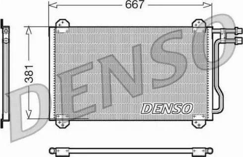 NPS DCN17055 - Condensateur, climatisation droxauto.com