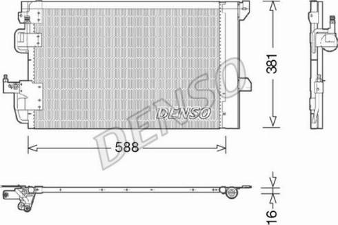NPS DCN20007 - Condensateur, climatisation droxauto.com
