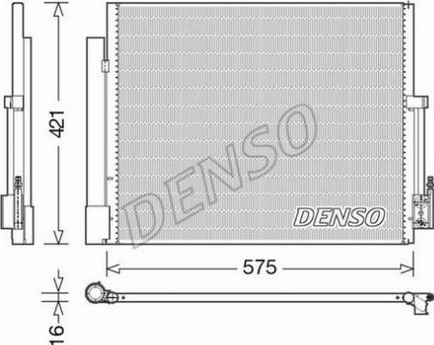 NPS DCN20036 - Condensateur, climatisation droxauto.com