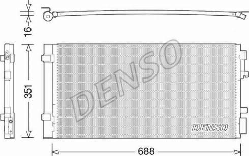 NPS DCN23034 - Condensateur, climatisation droxauto.com